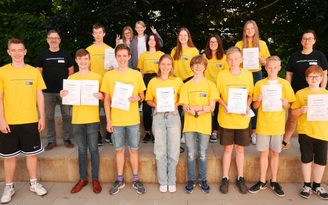 Großartiger Erfolg der Gesamtschule Mittelkreis beim Physik-Wettbewerb