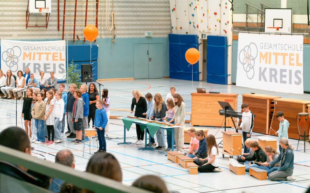 Einschulungsfeier – herzlich willkommen an der Gesamtschule Mittelkreis